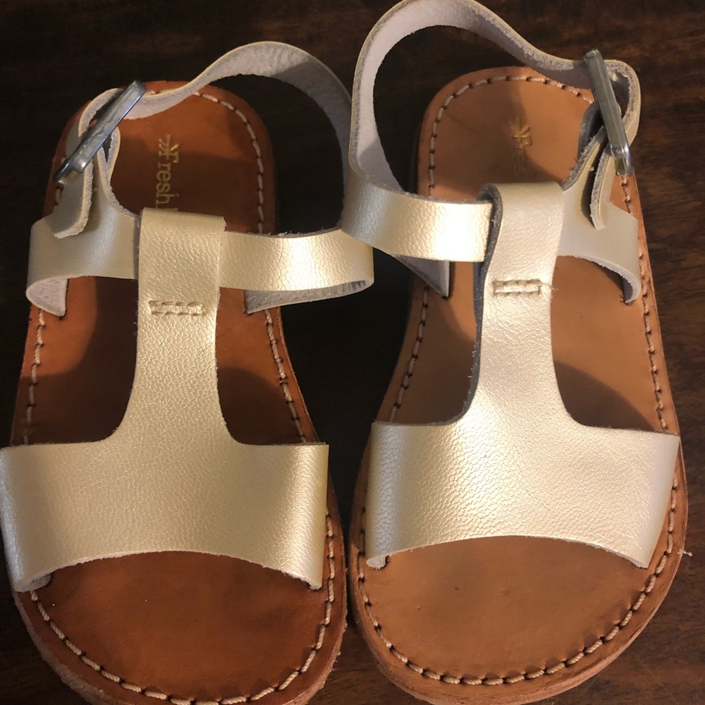 Freshly picked sandals worn twice!